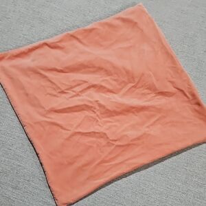 Coral Velvet Pillow Cover